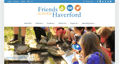 Desktop Screenshot of friendshaverford.org