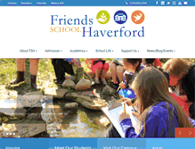 Tablet Screenshot of friendshaverford.org